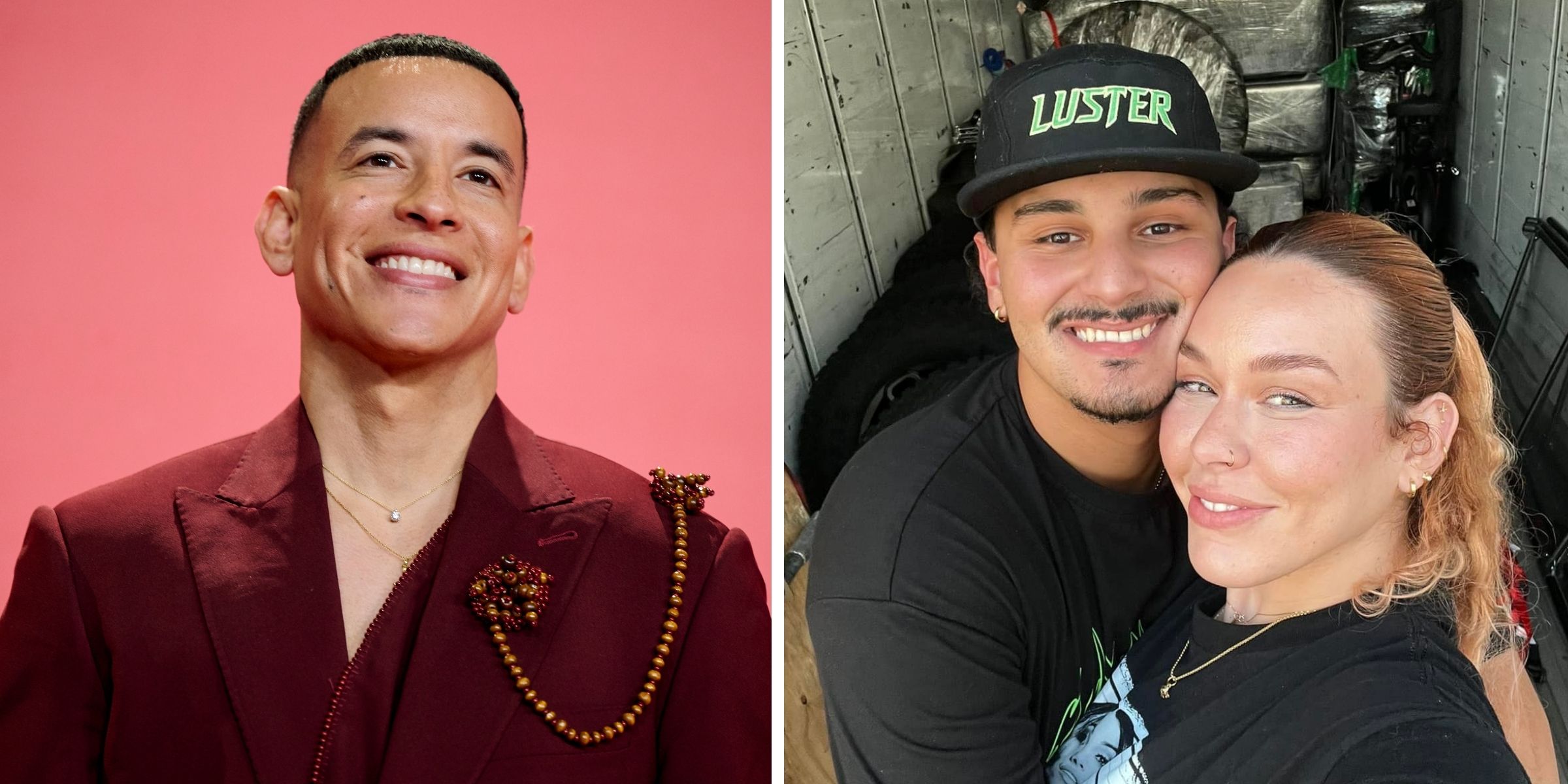 Daddy Yankee | Jesaaelys Ayala González y Carlos Olmo | Fuente: Getty Images | Facebook/Jesaaelys