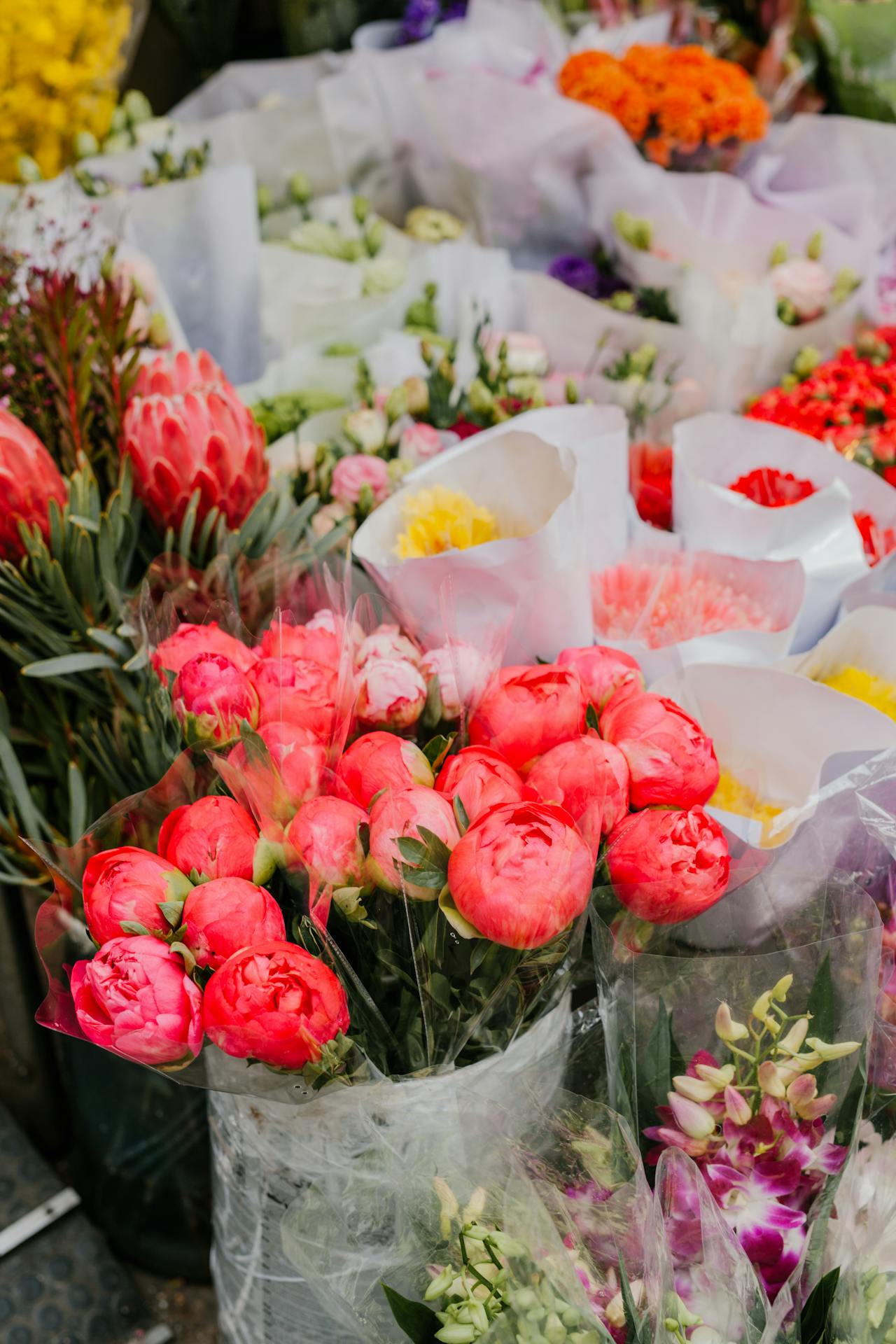 Una colección de flores variadas | Fuente: Pexels