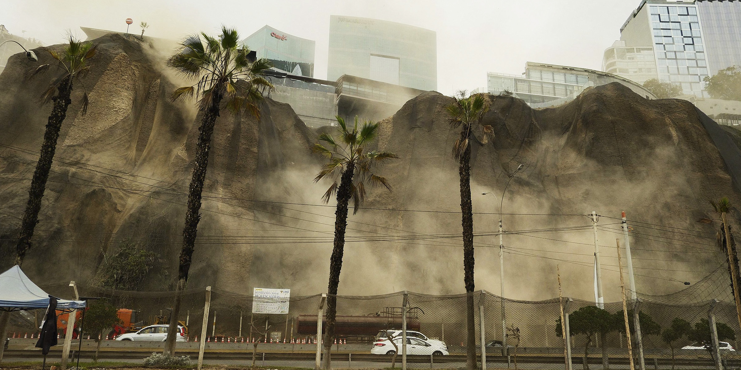 Daños por el temblor en Lima, Perú. | Foto: x.com/elsalvadorcom