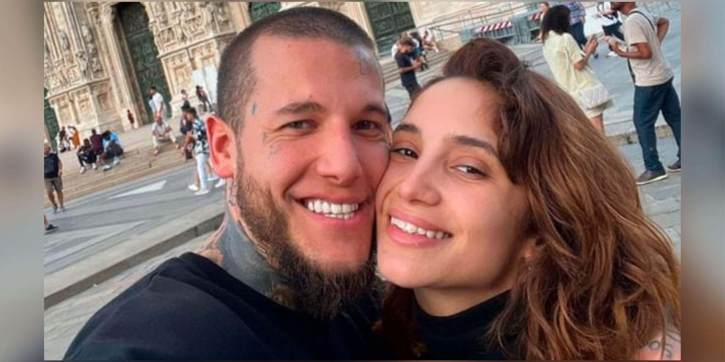 Alex Caniggia y Melody Luz | Fuente: X/livingl74427123
