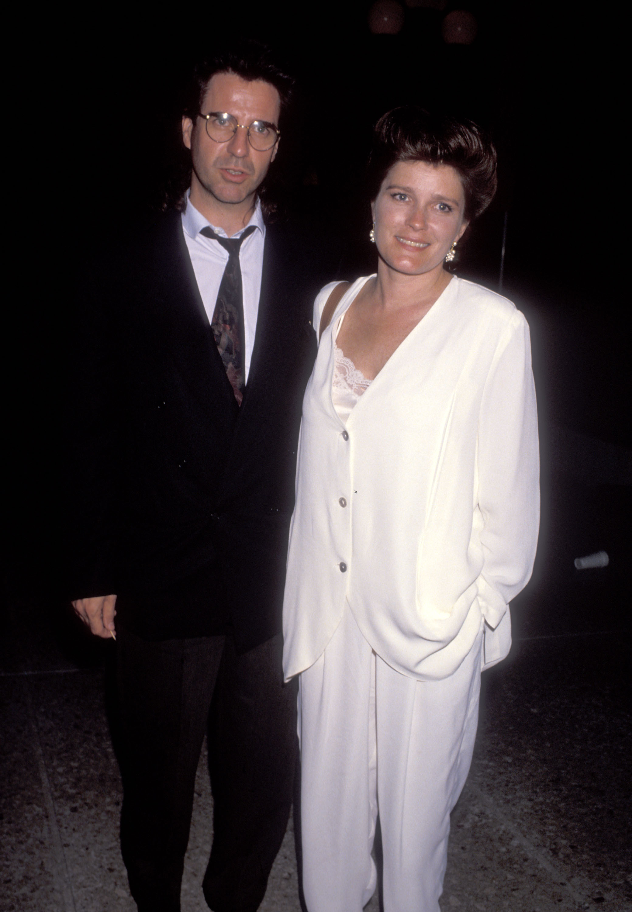 Robert H. Egan y la actriz asisten a la función inaugural de City of Angels el 25 de septiembre de 1991 | Fuente: Getty Images