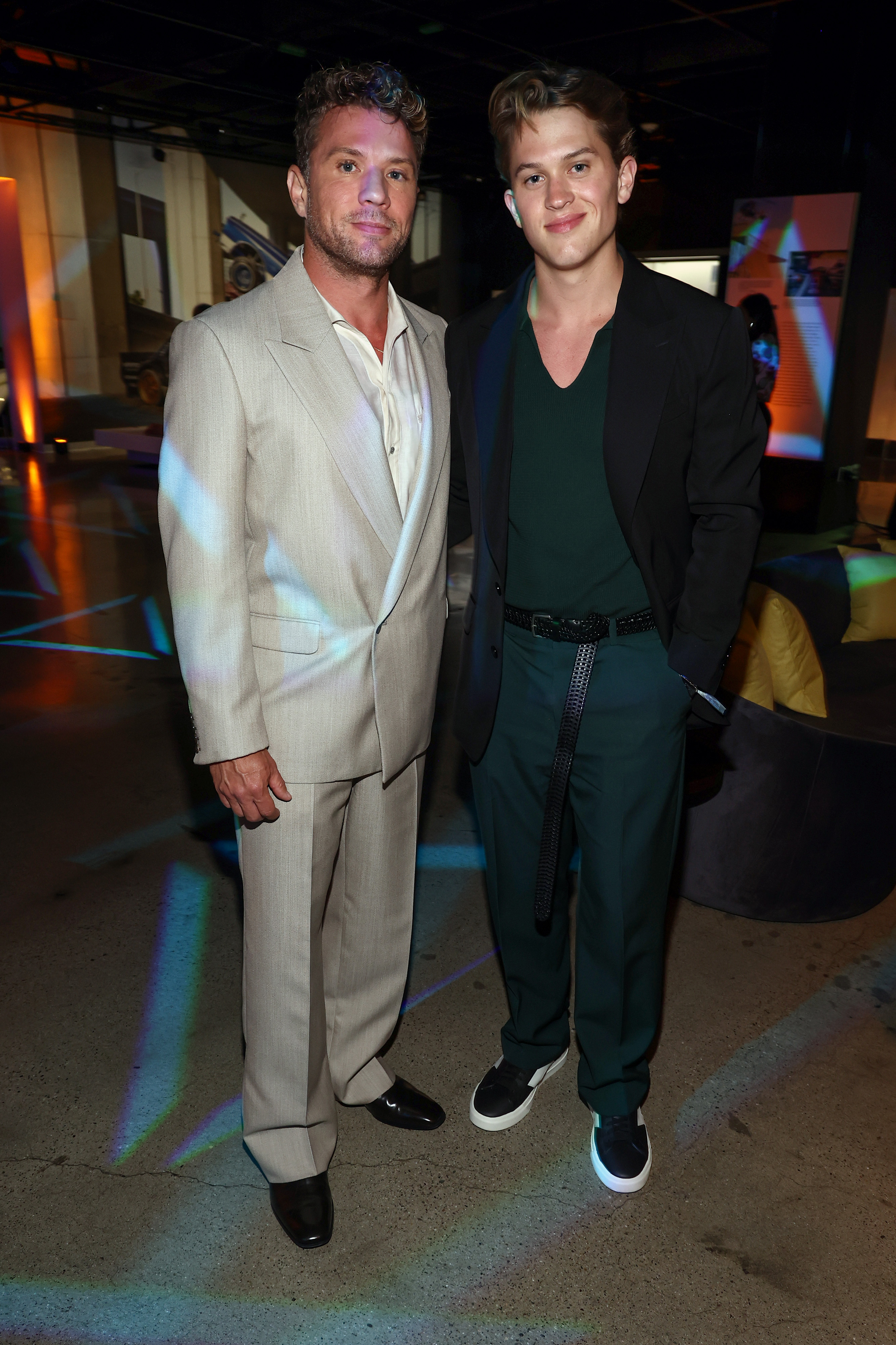 Ryan y Deacon Phillippe. | Fuente: Getty Images
