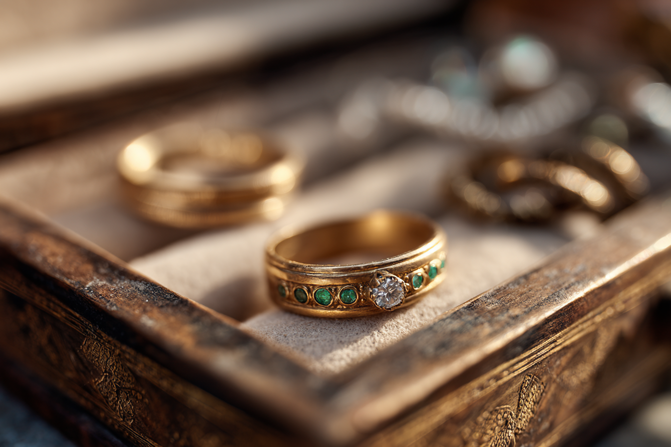 Un anillo antiguo | Fuente: Midjourney