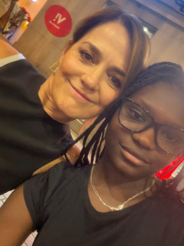 Andrea Pietra junto a su hija Any. | Fuente: Instagram/andreapietranera