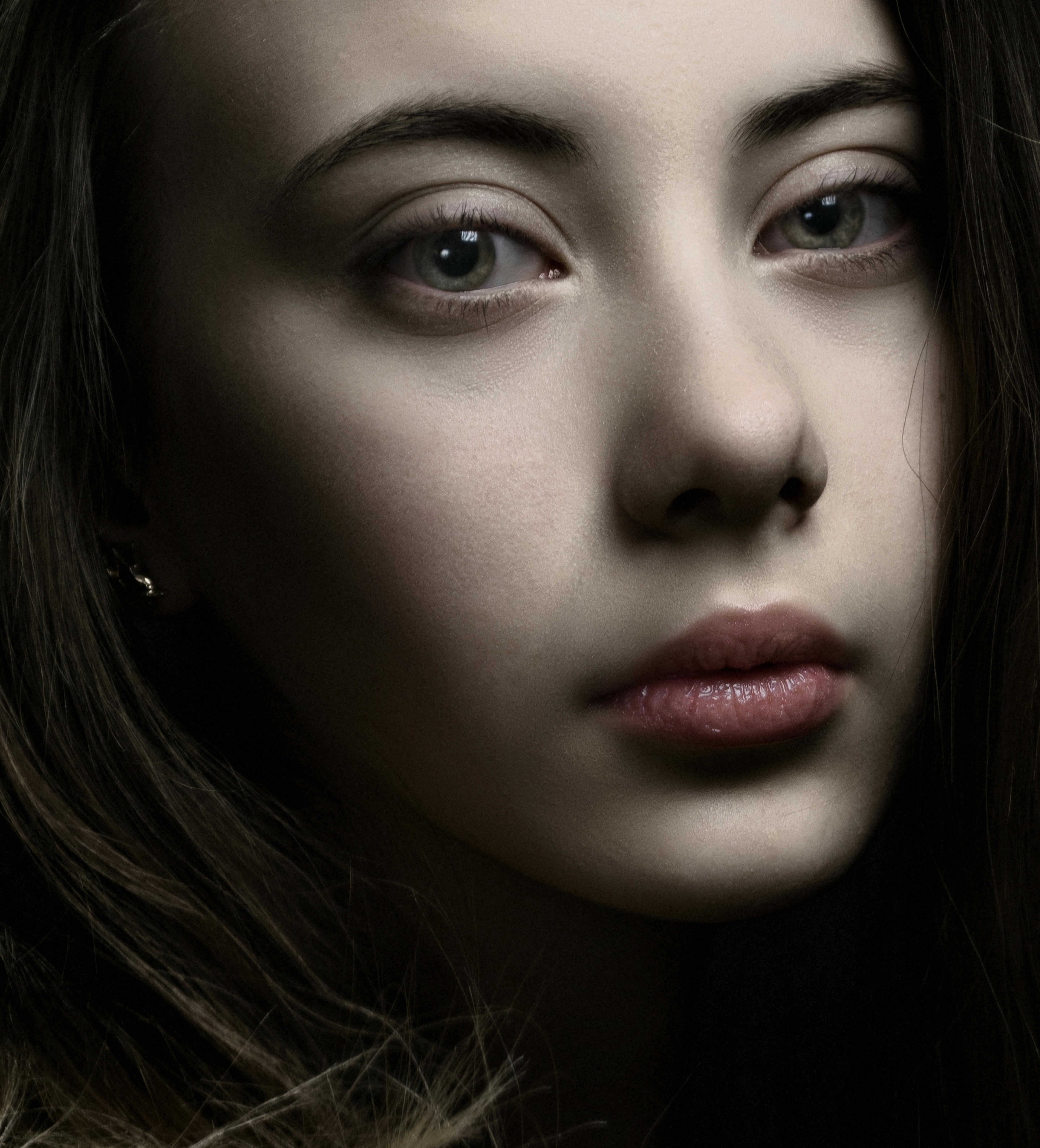 Primer plano de la cara de una chica | Fuente: Pexels