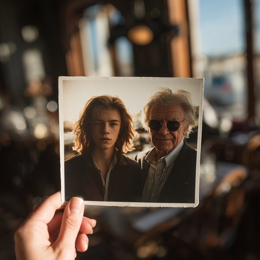 Una foto de un padre y su hijo | Fuente: Midjourney