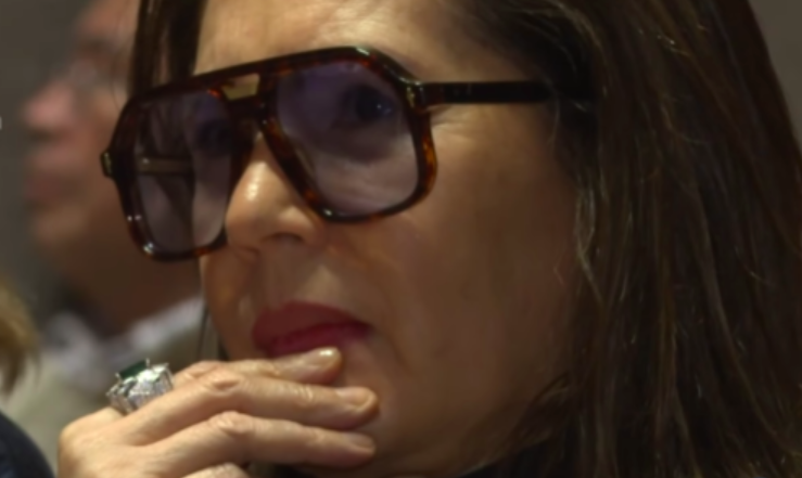 La aparición pública de Yolanda Andrade. | Foto: instagram.com/televisa_espectaculos
