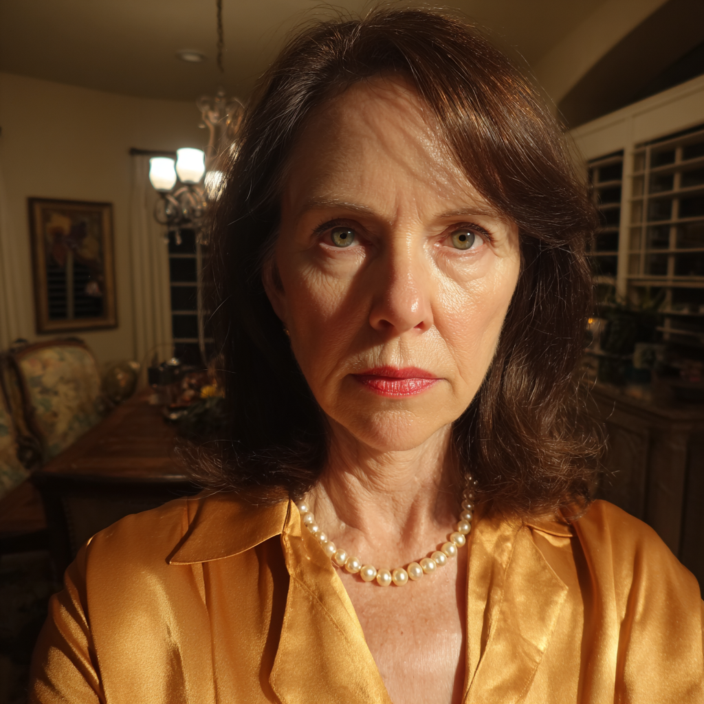 Una mujer mayor disgustada | Fuente: Midjourney