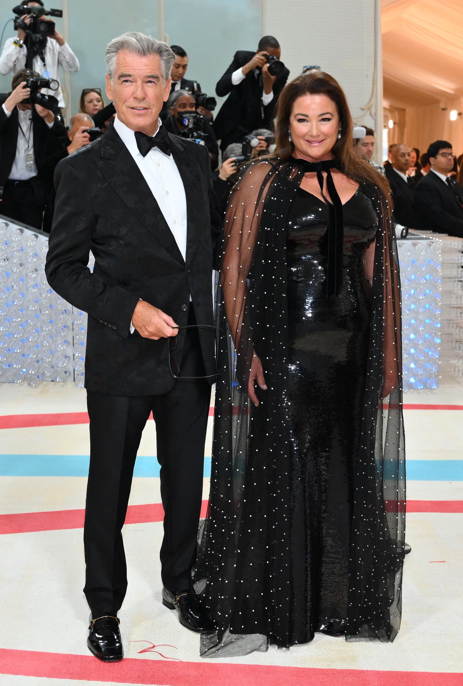 La pareja asistió a la Gala del Met de 2023, cuyo tema rendía homenaje al legado en el mundo de la moda del diseñador Karl Lagerfeld. | Fuente: Getty Images