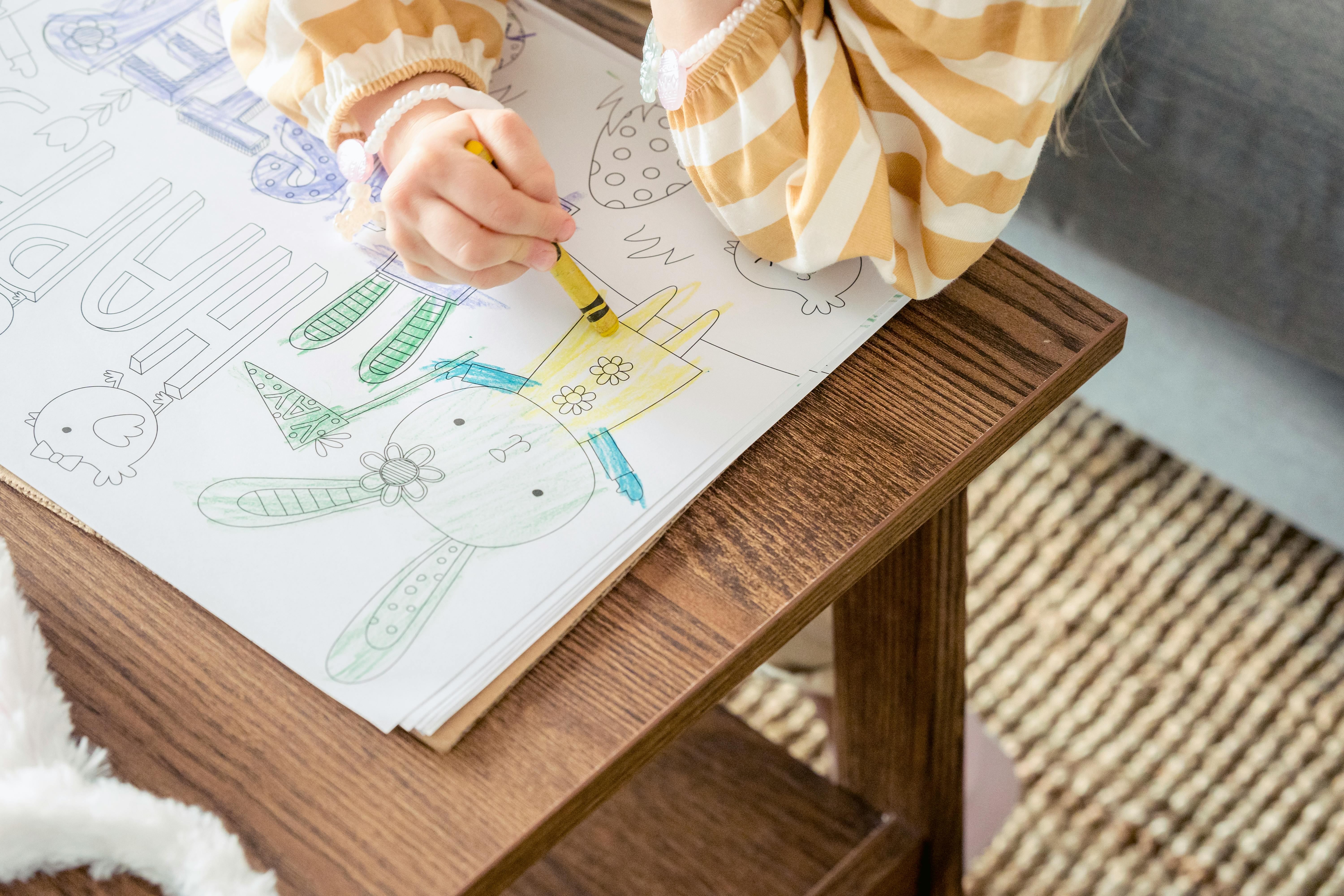 El dibujo de un niño | Fuente: Pexels