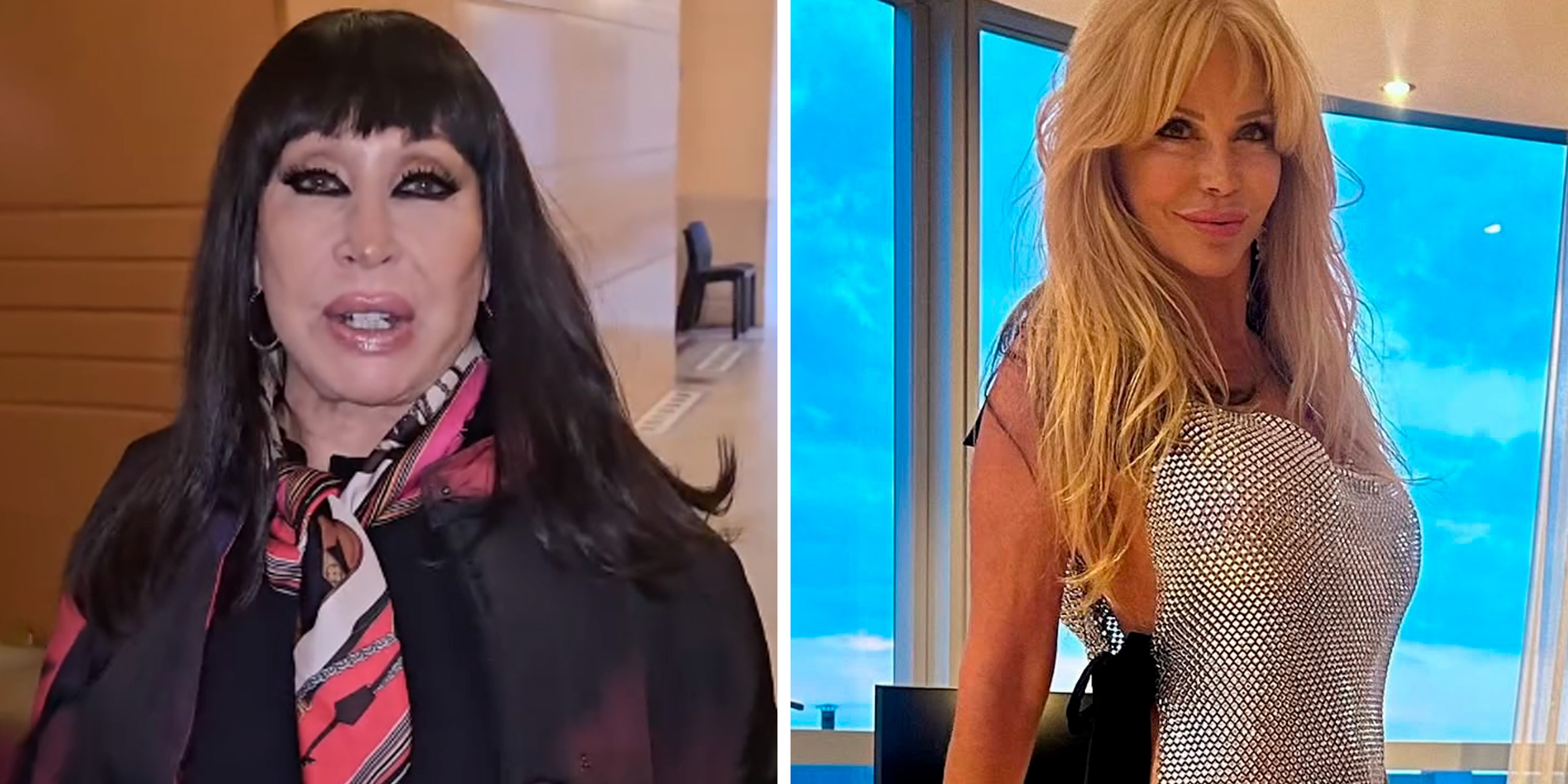 Moria Casán y Graciela Alfano. | Fuente: instagram.com/iconoalfano instagram.com/moria_laone
