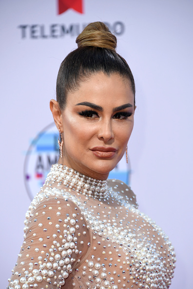 La cantante mexicana Ninel Conde asiste a los Latin American Music Awards 2019 en el Dolby Theatre, el 17 de octubre de 2019 en Hollywood, California.