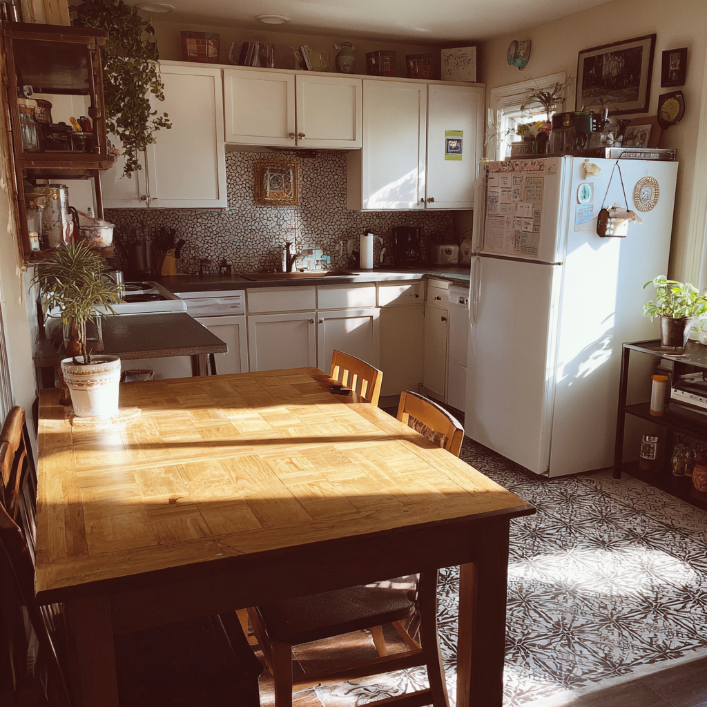 El interior de una cocina acogedora | Fuente: Midjourney