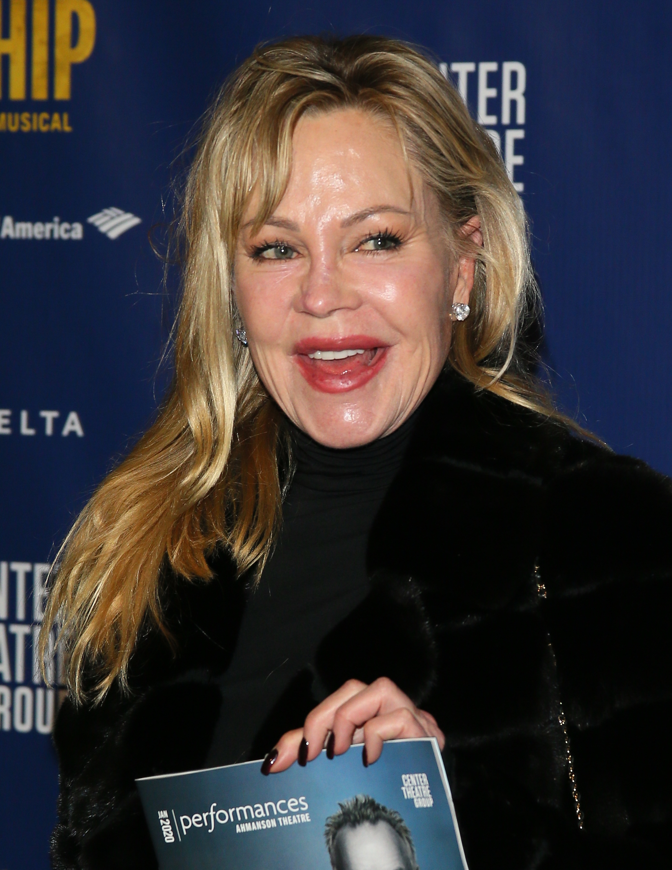 Melanie Griffith asiste a la función inaugural de The Last Ship el 22 de enero de 2020, en Los Ángeles, California. | Fuente: Getty Images.