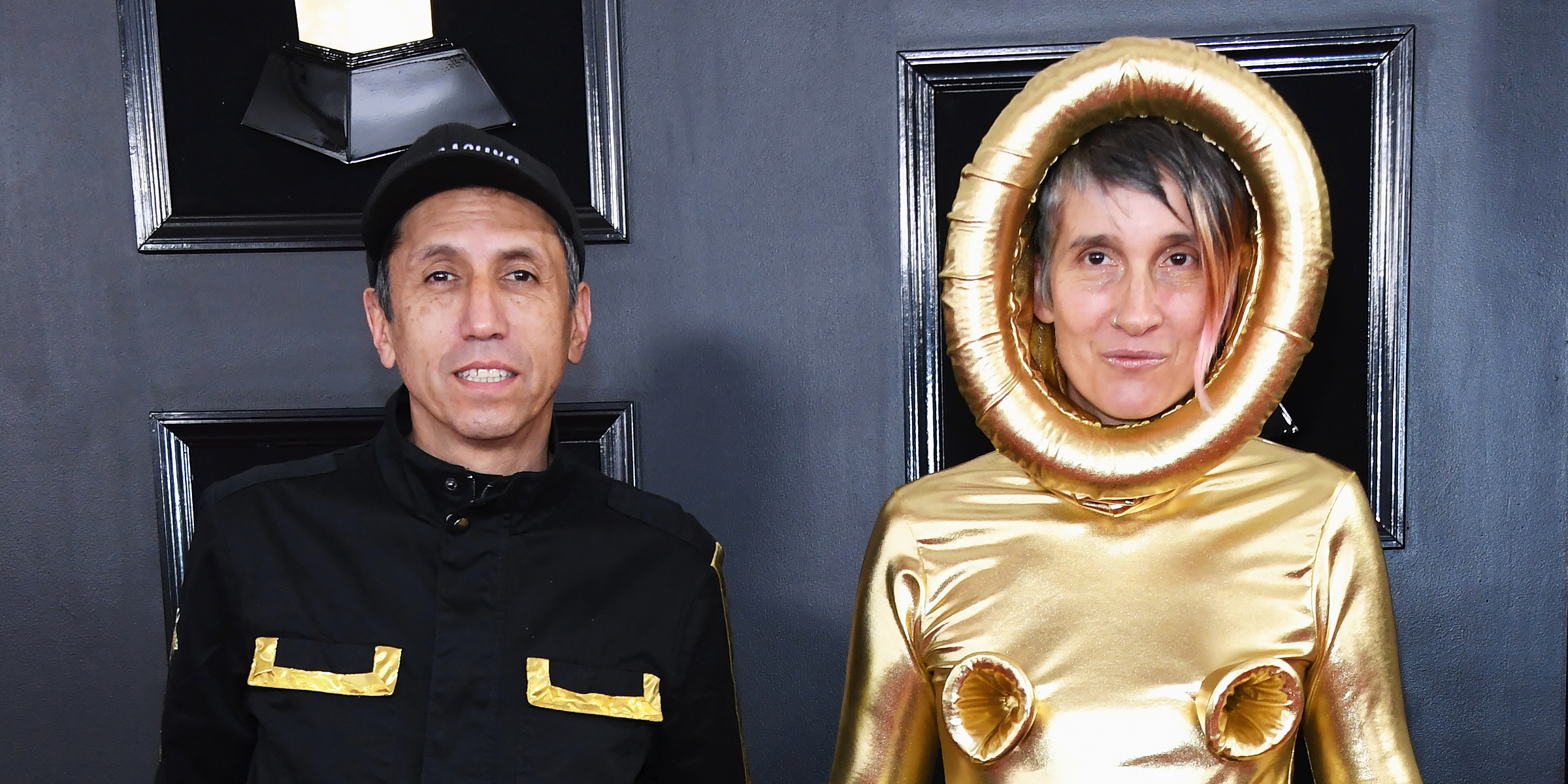 Héctor Buitrado y Andrea Echeverry de la banda Aterciopelados | Fuente: Getty Images