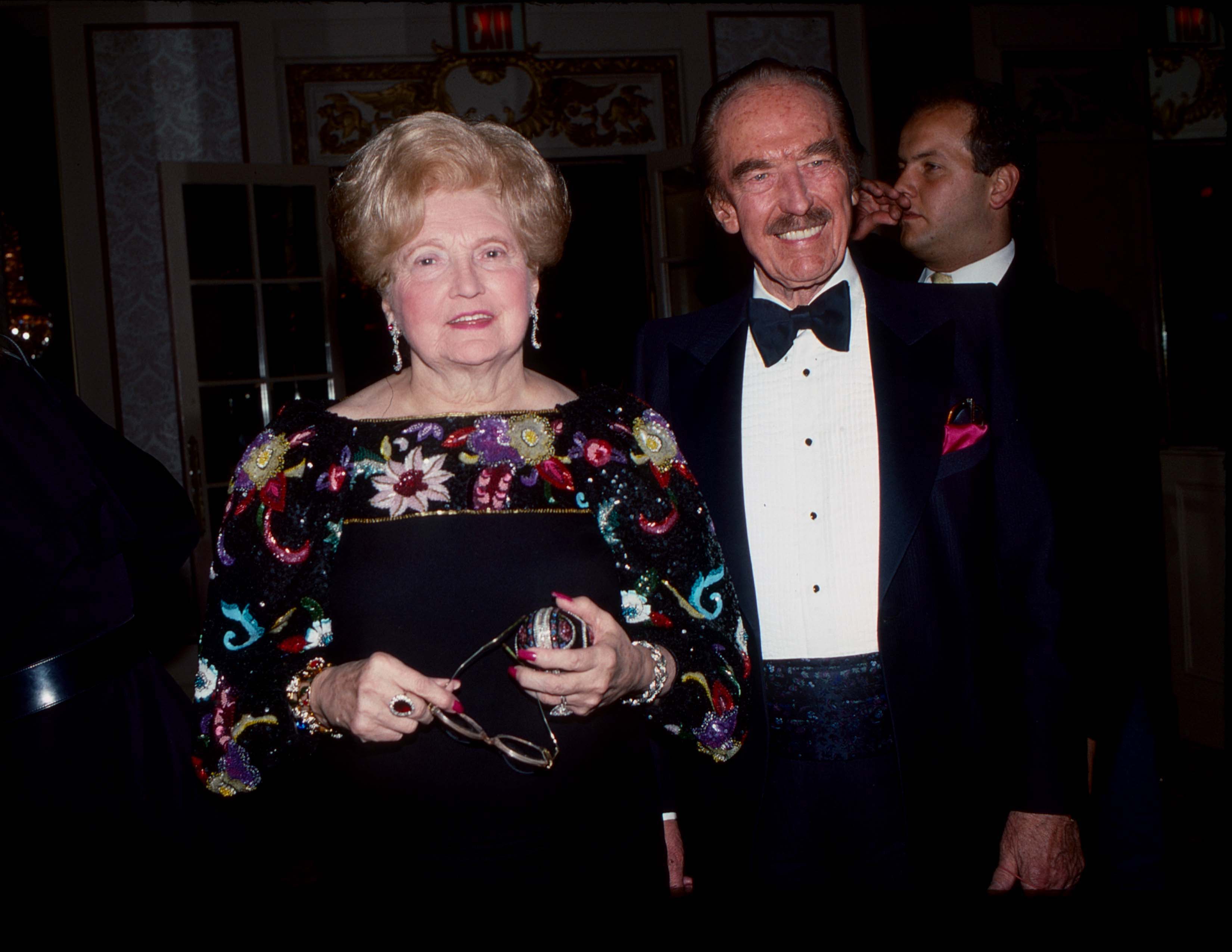 Mary y Fred Trump asisten a la cena PAL en mayo de 1987 | Fuente: Getty Images