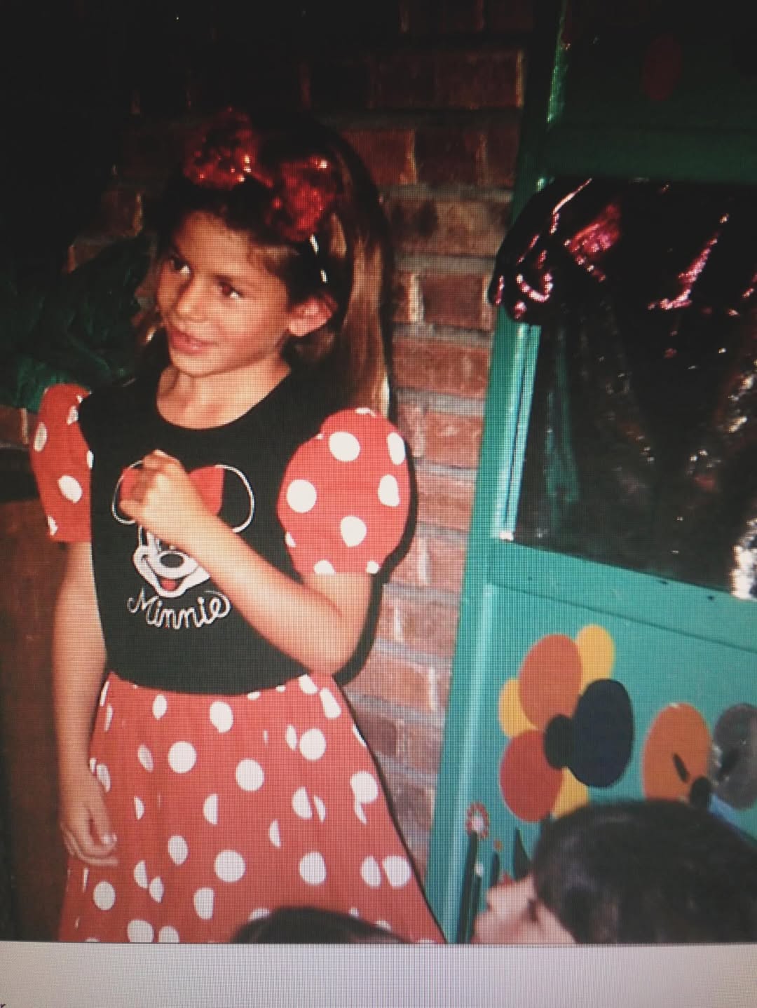 Giuliana, la hija de Flavia Palmiero con un traje de Minnie Mouse | Fuente: Instagram/flapalmiero