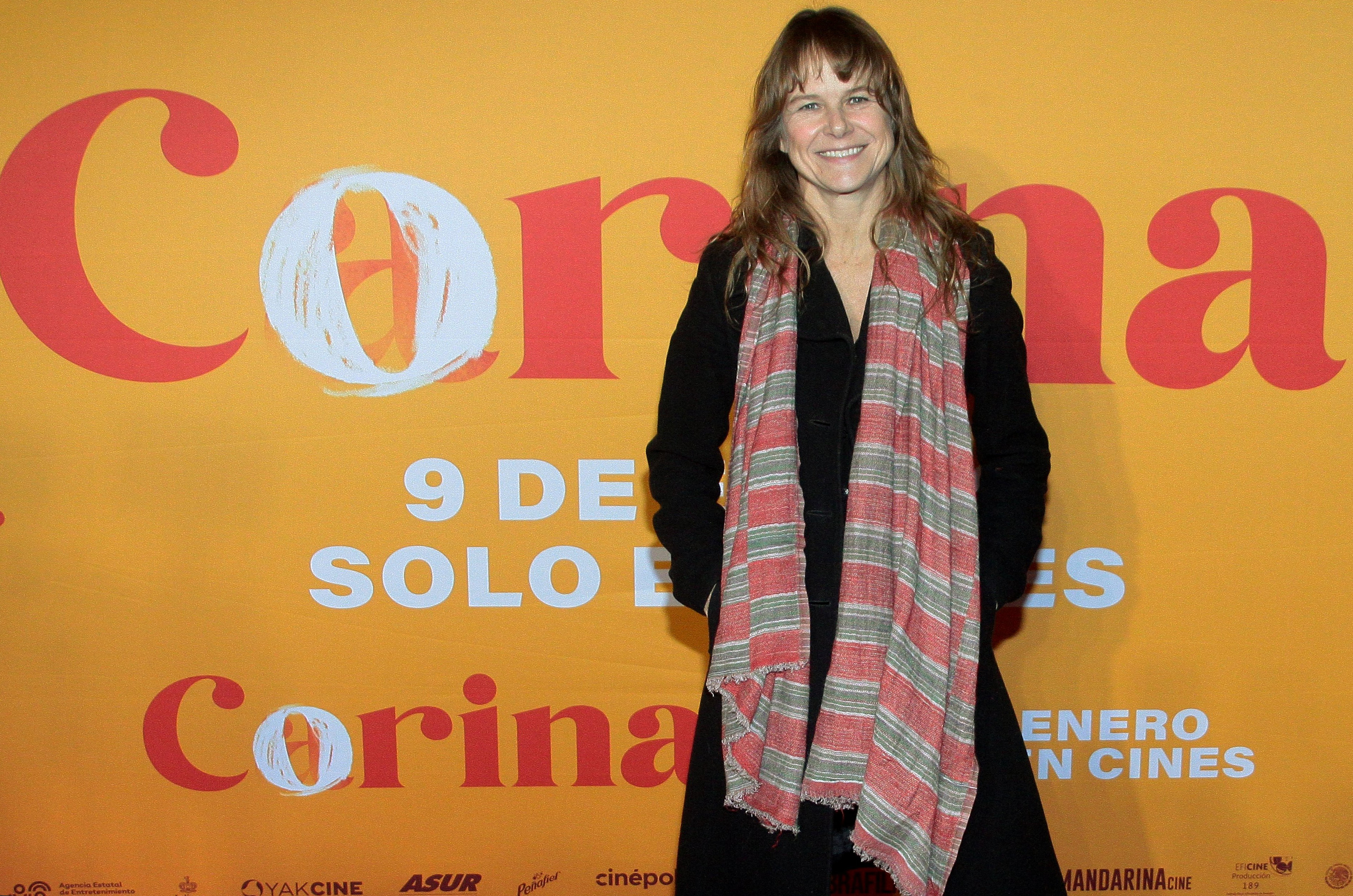 Norvind posa para una foto, durante la alfombra roja de la película “Corina” en Cinépolis Miyana el 7 de enero de 2025 en la Ciudad de México, México.