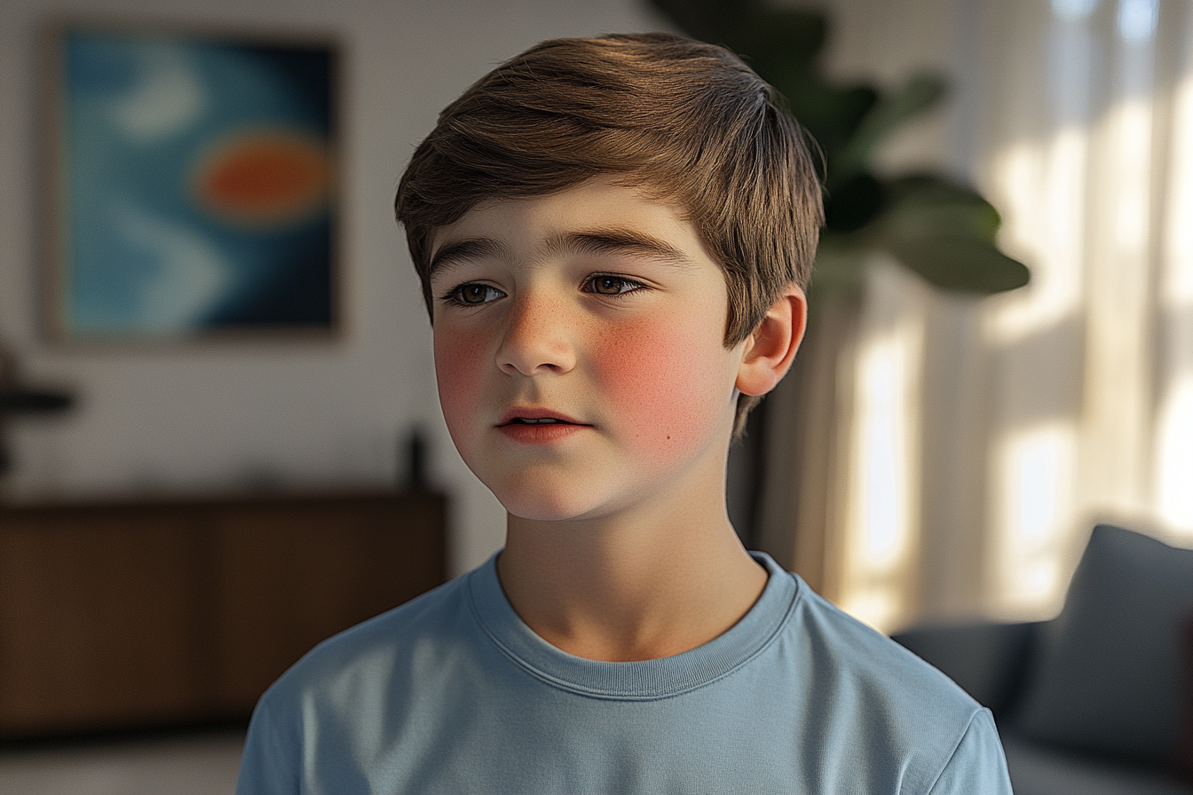 Un niño en su casa | Fuente: Midjourney