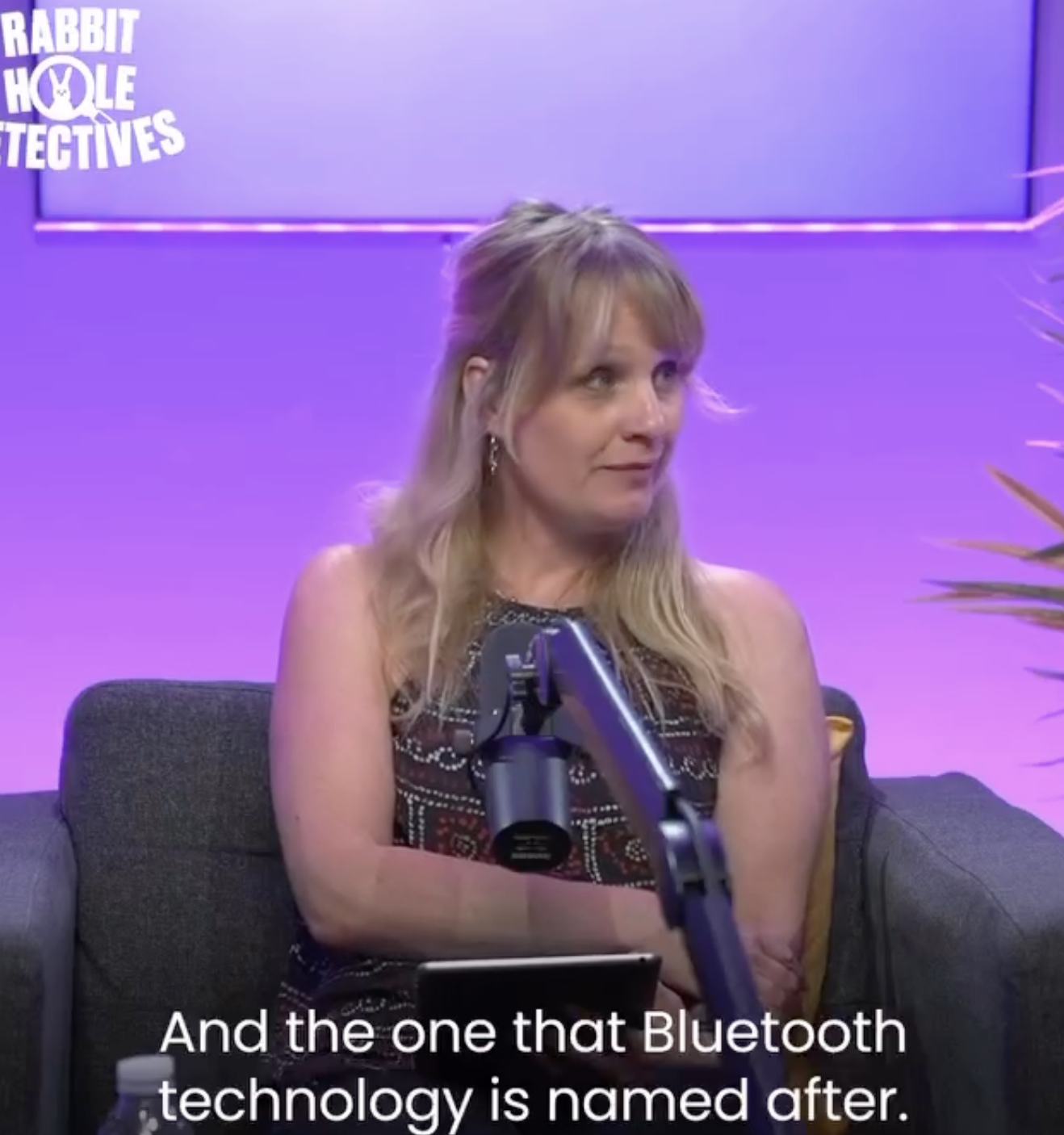 La Dra. Cat Jarman durante una aparición en un podcast en abril de 2024. | Fuente: Instagram/nevillholtfestival / catjarman