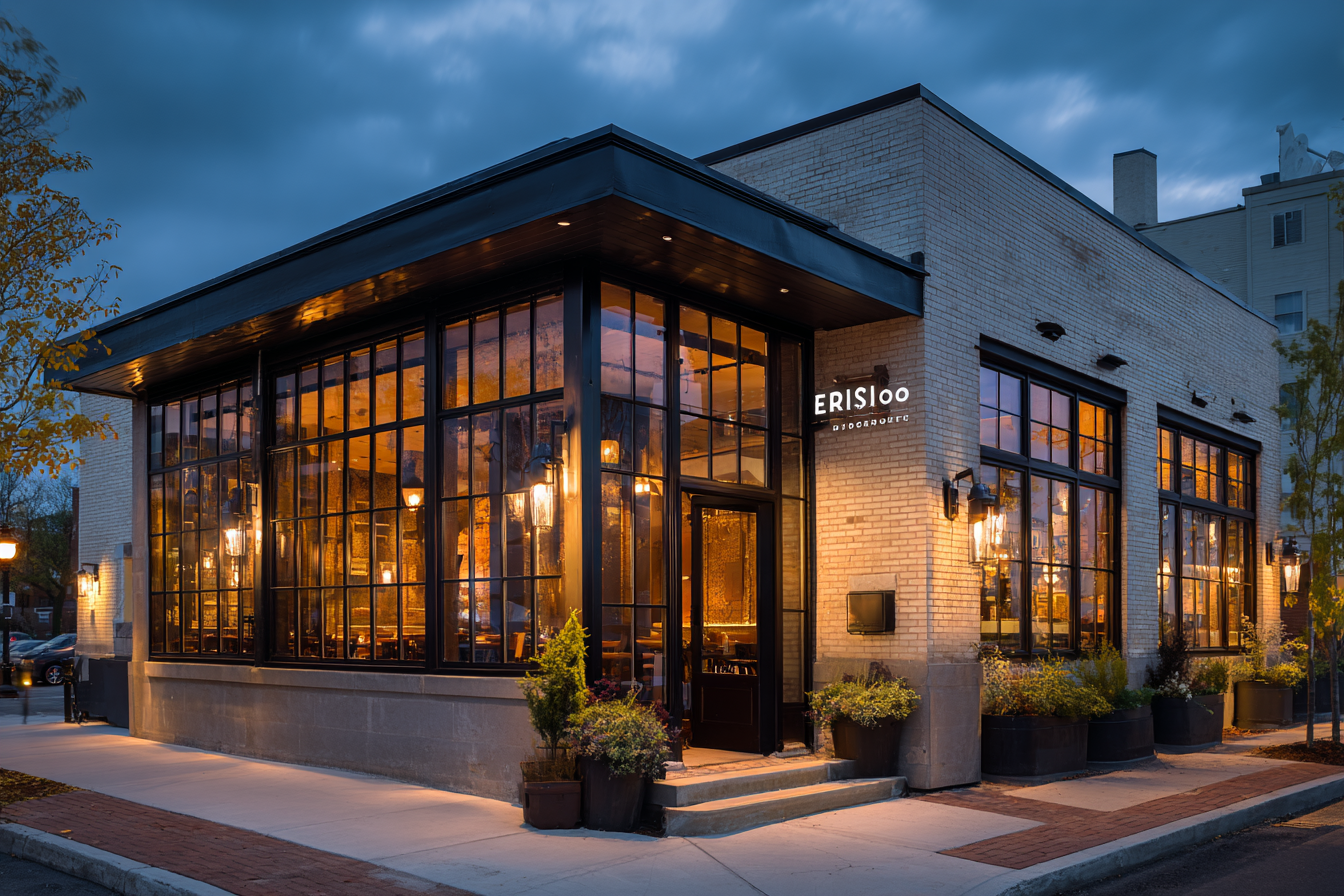 Un restaurante | Fuente: Midjourney