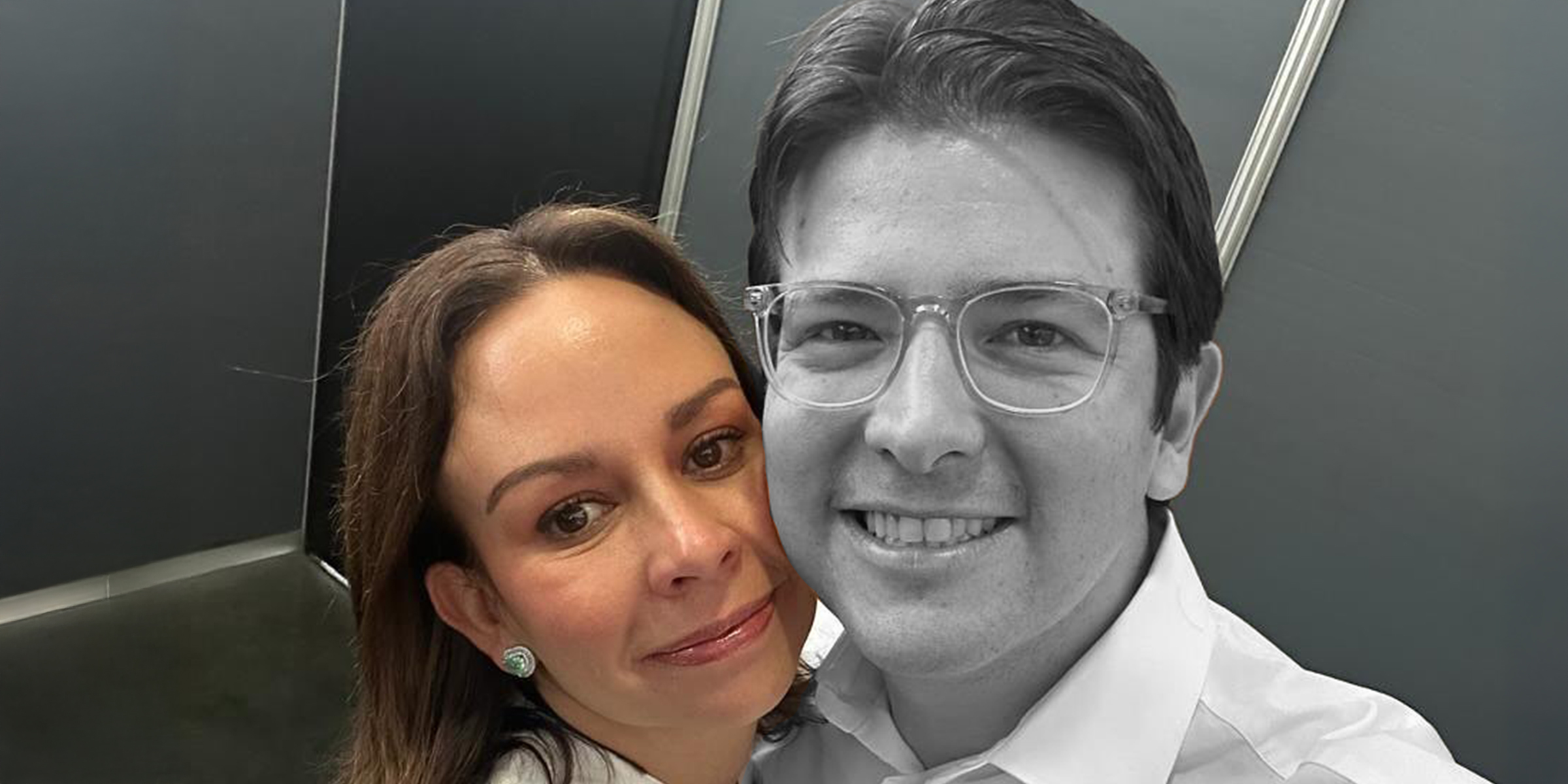 María Claudia Tarazona y Miguel Uribe. | Foto: instagram.com/maclaudiat