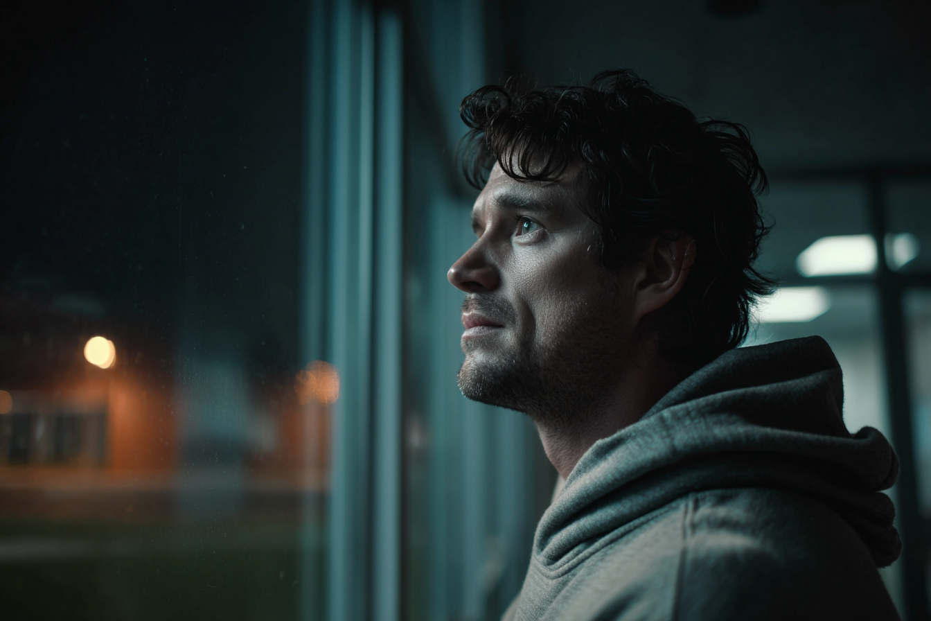 Un hombre en un hospital | Fuente: Midjourney