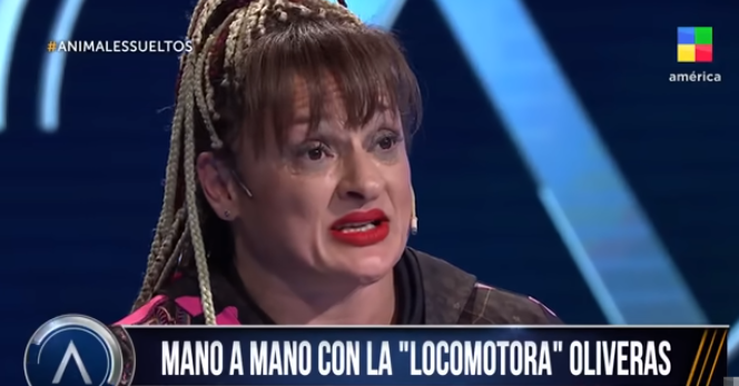Alejandra Oliveras durante una entrevista con Alejandro Fantino. | Fuente: Youtube/América TV.