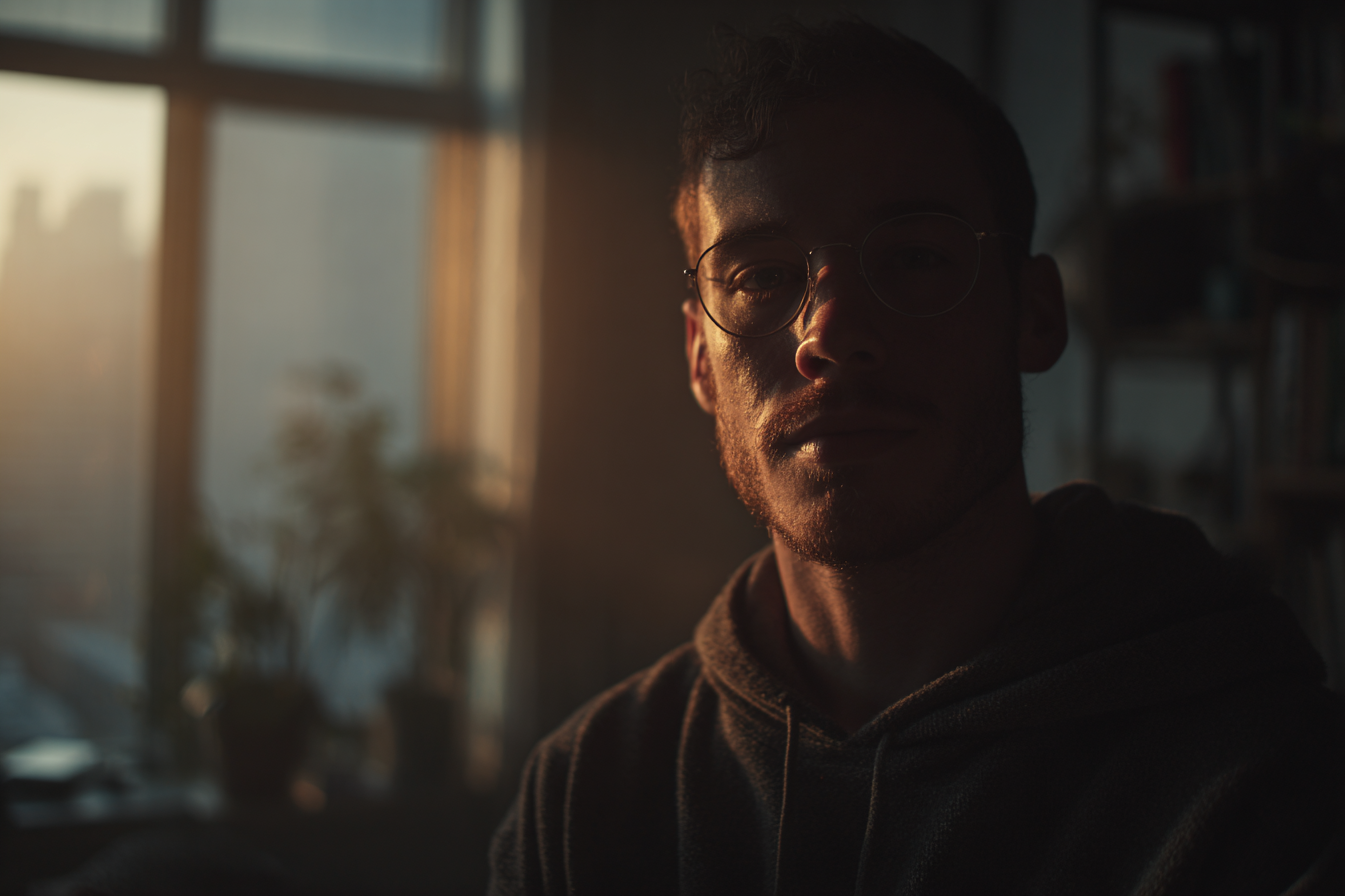 Un hombre | Fuente: Midjourney