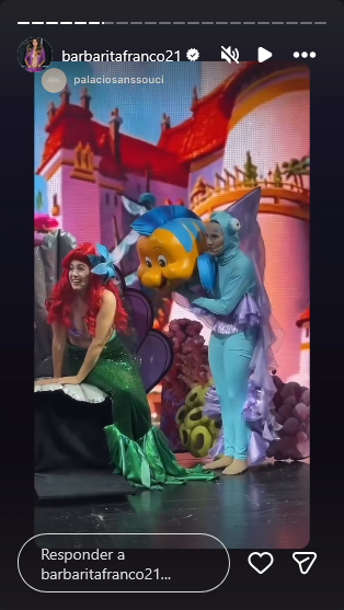 Celebración del cumpleaños número 3 de Sarah, la hija de Barby Franco y Fernando Burlando | Fuente: Instagram Stories/barbaritafranco21