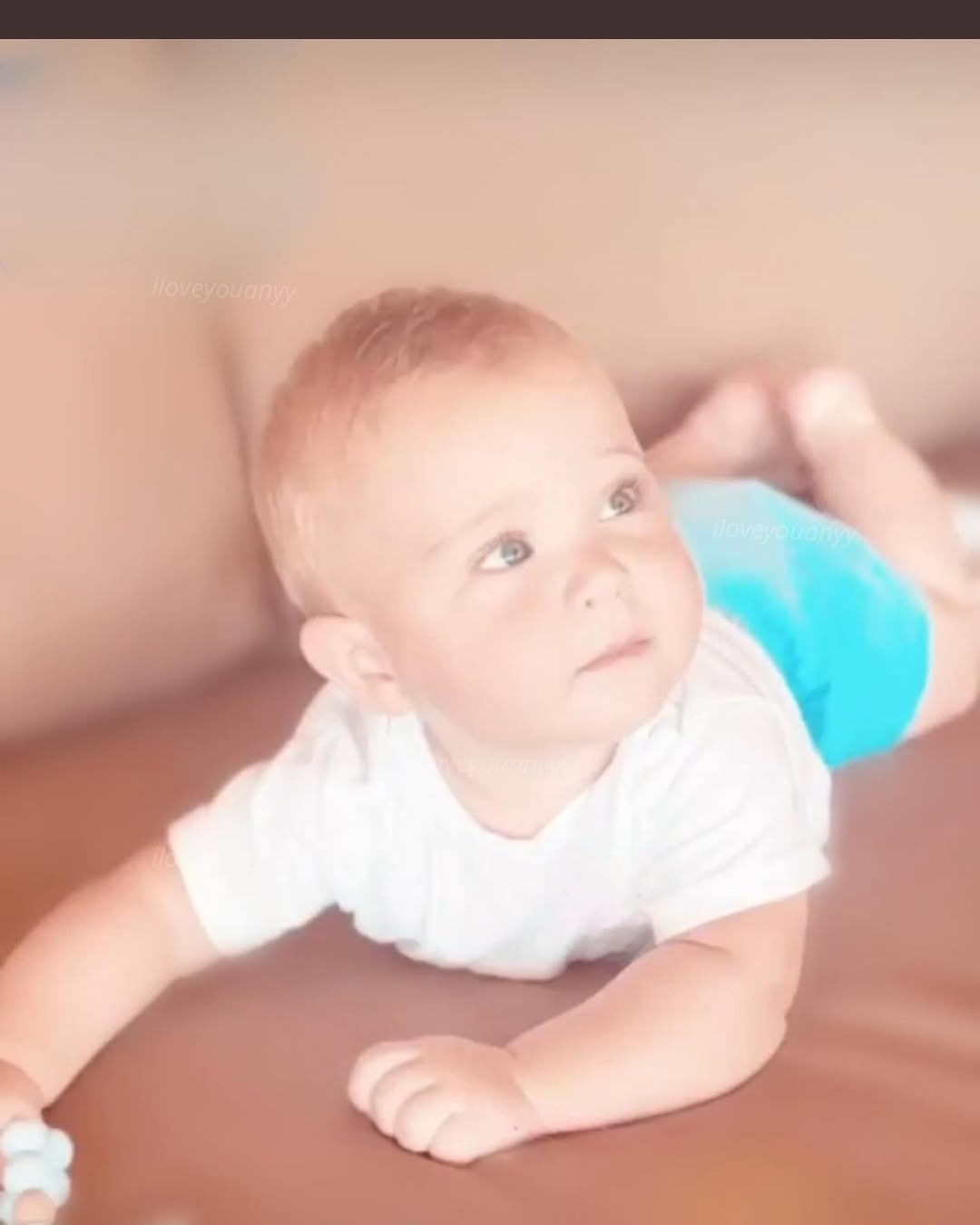 Emiliano en una serie de imágenes compartidas por Anahí para celebrar su cumpleaños número 4 | Fuente: Instagram/anahi