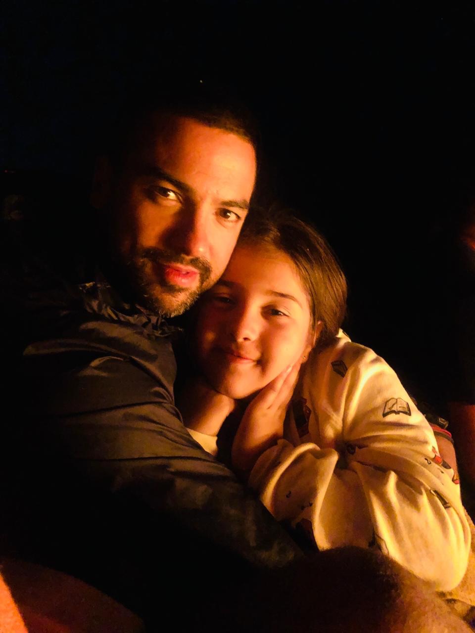 El Chino Leunis con su hija, Delfina | Fuente: Instagram/leandroleunis