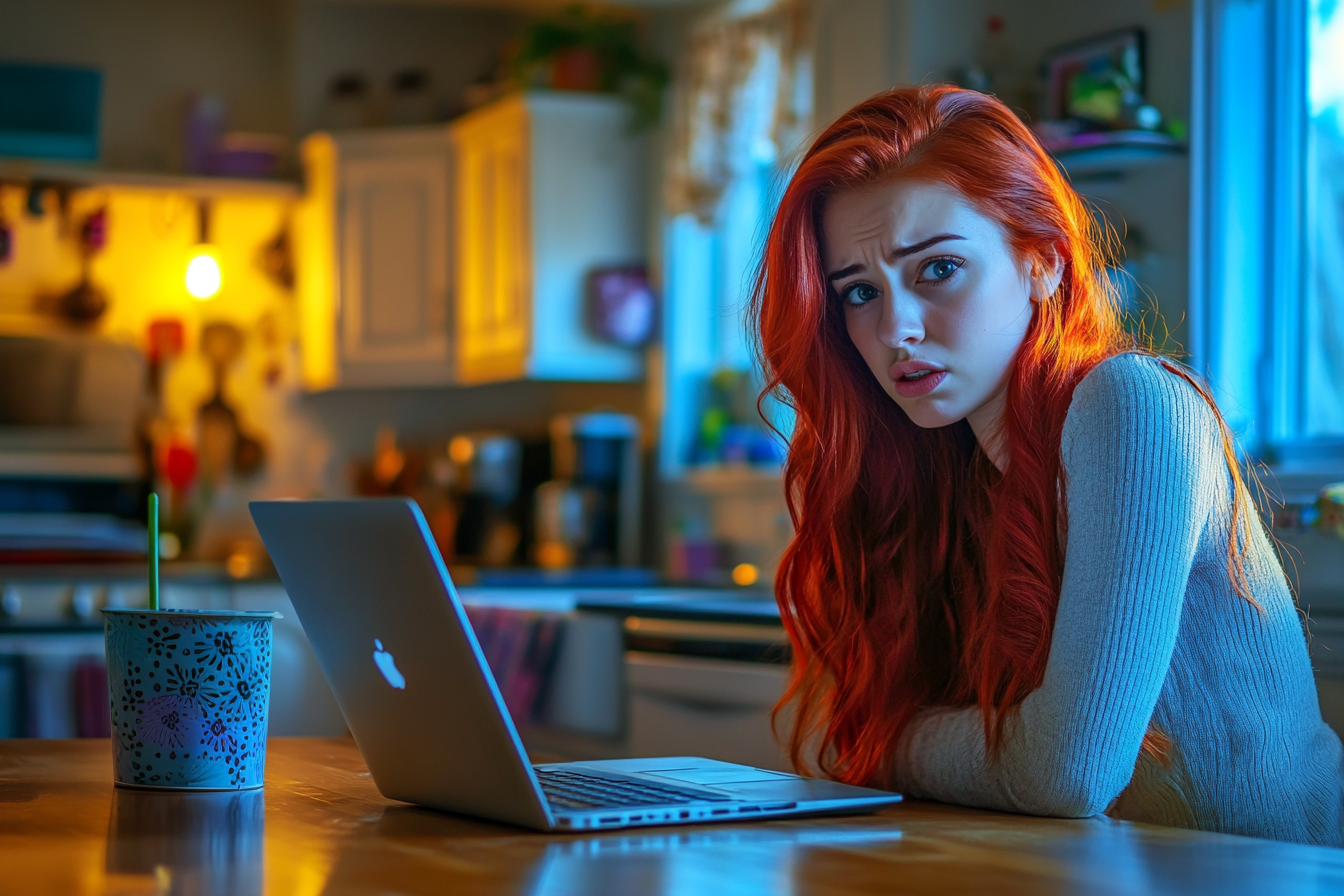 Una mujer conmocionada y confusa | Fuente: Midjourney