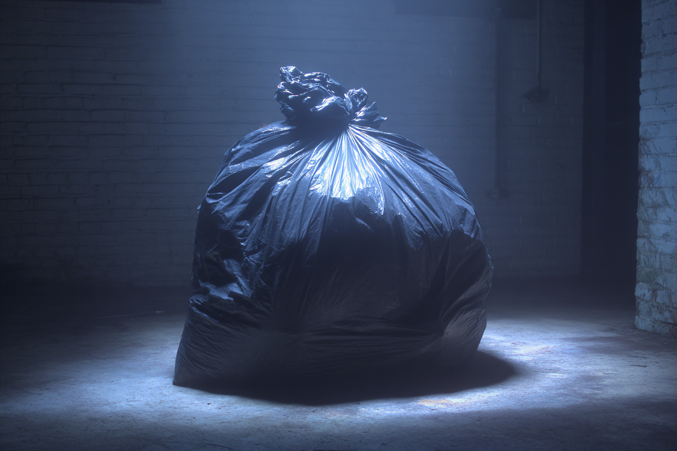 Una bolsa de basura | Fuente: Midjourney