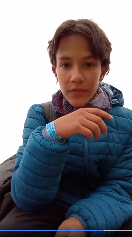 Paolo en su último video. | Foto: Facebook.com/Senderismo CDMx
