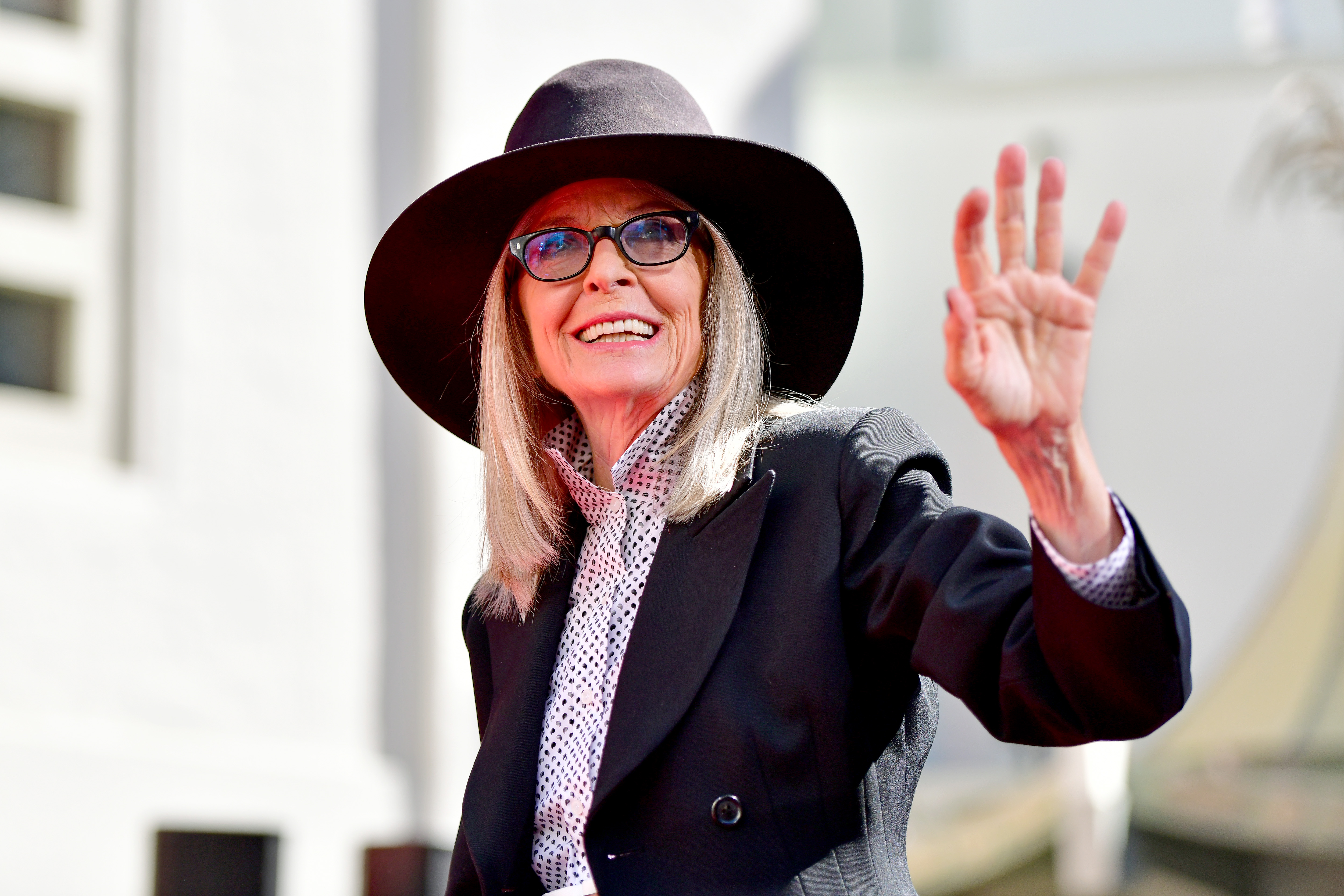 Diane Keaton asiste a la Ceremonia de la Huella de la Mano y el Pie en Cemento para la Actriz Diane Keaton organizada por el Teatro Chino TCL el 11 de agosto de 2022 en Hollywood, California | Fuente: Getty Images