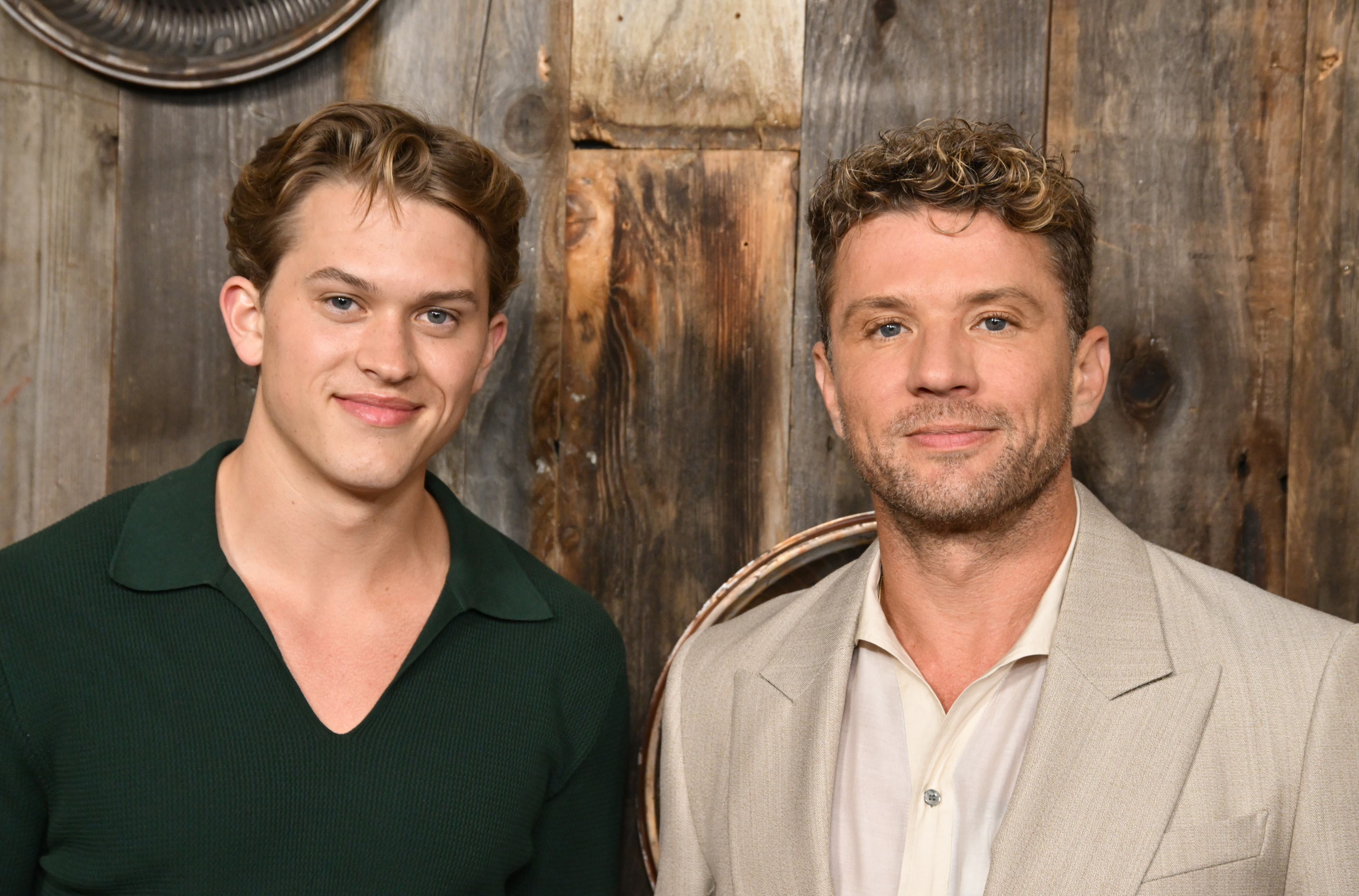 Deacon y Ryan Phillippe en la proyección de "Motorheads" en Los Angeles, California el 13 de mayo de 2025. | Fuente: Getty Images