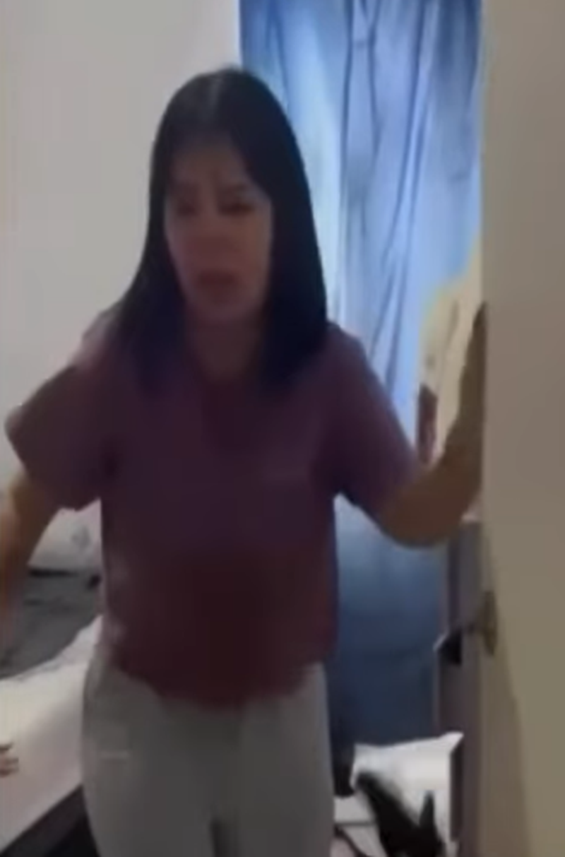 Fernanda Redondo en su momento de crisis | Fuente: YouTube/Imagen Noticias