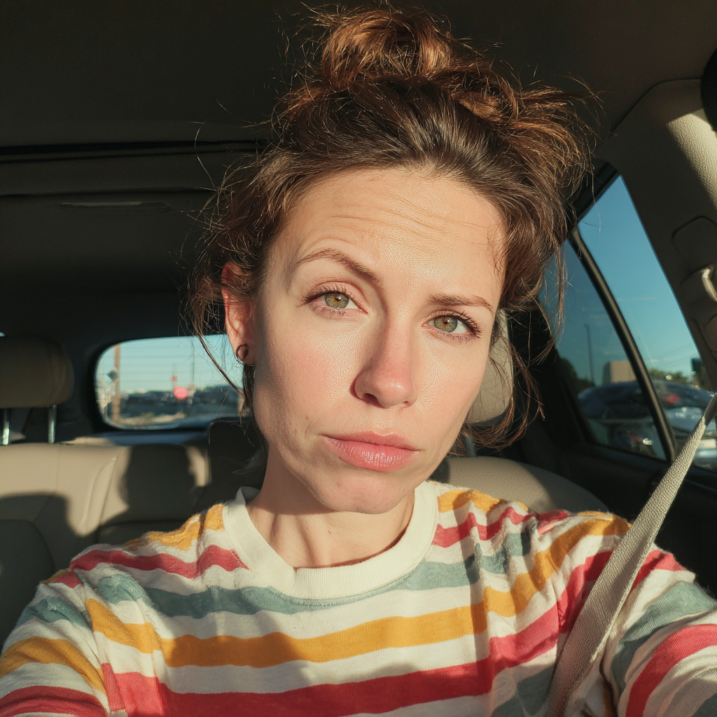 Una mujer conduciendo un Automóvil | Fuente: Midjourney