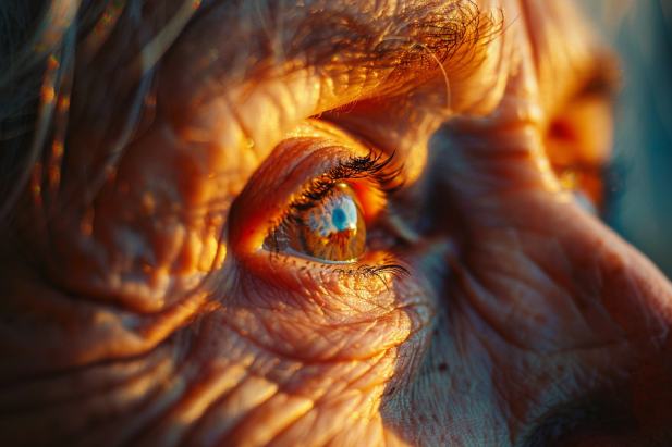 Ojos llorosos de una mujer mayor | Fuente: AmoMama