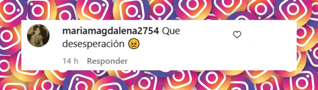 Comentario de una usuaria | Fuente: Instagram/aztecanoticias