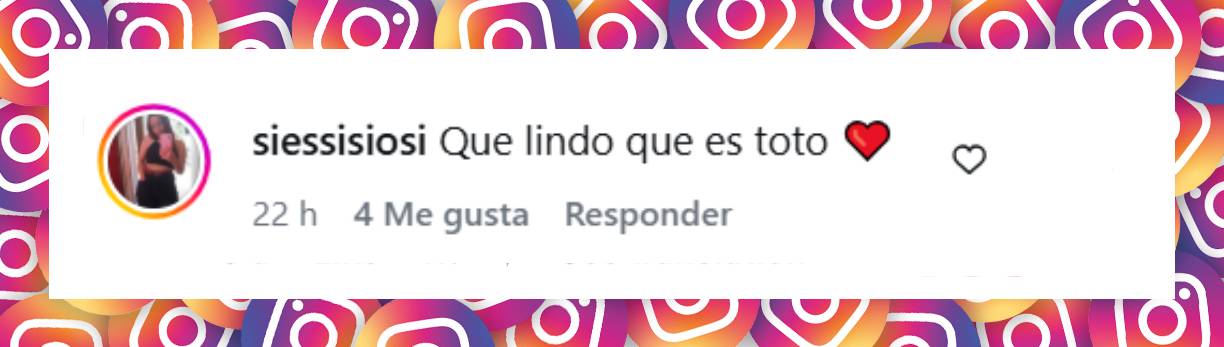 Comentario de una usuaria | Fuente: Instagram/flor_de_p