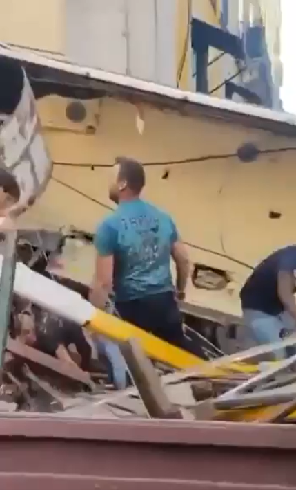 Imágenes captadas tras el accidente del funicular en Lisboa | Fuente: X/AdrianaVeterin