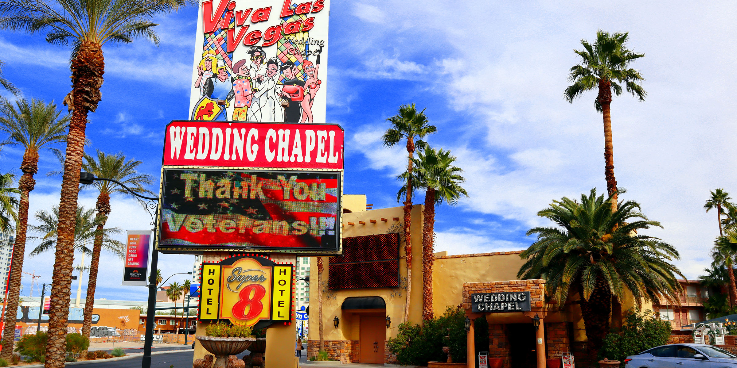 Una capilla de bodas en Las Vegas | Fuente: Shutterstock