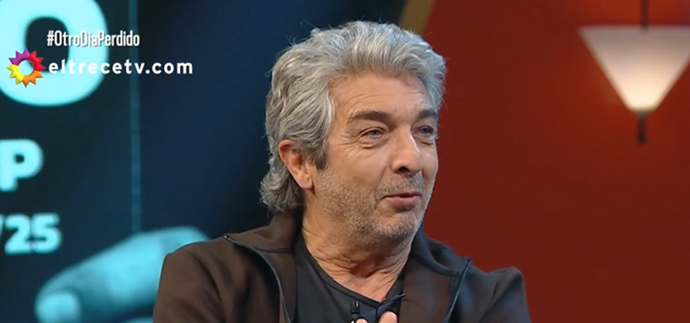 Ricardo Darín en el programa "Otro Día Perdido" de Eltrece | Fuente: Instagram/eltrecetv