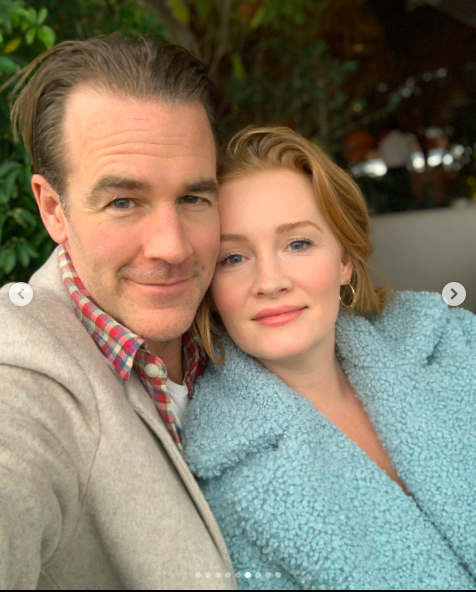 James y Kimberly Van Der Beek posando para una foto, publicada el 23 de marzo de 2024. | Fuente: Instagram/vanderjames