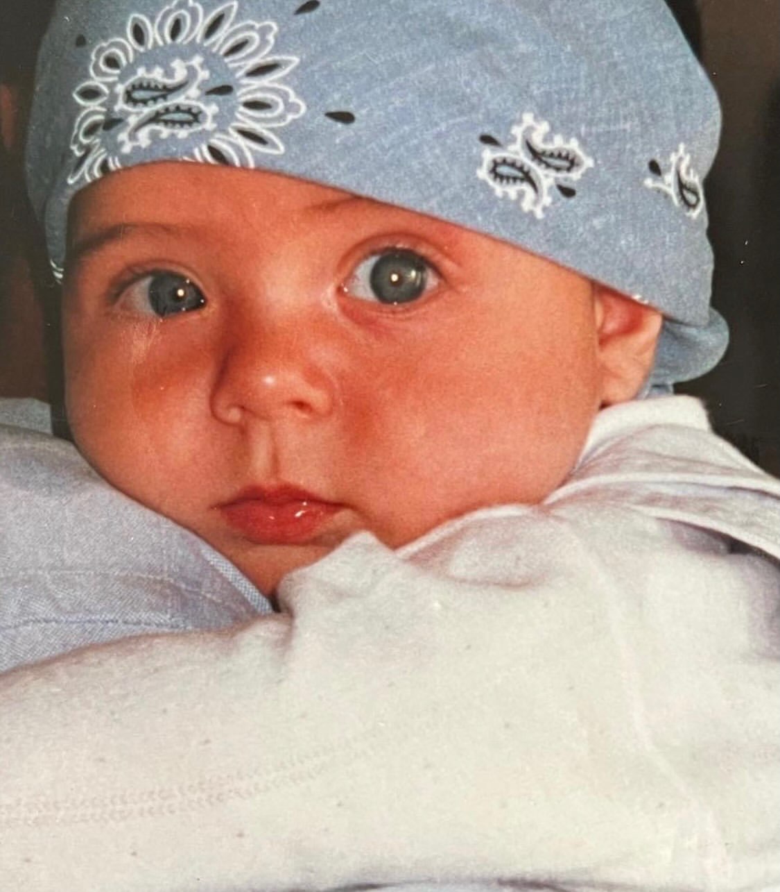 Rocco Gastaldi, hijo de Marcela Tinayre y Marcos Gastaldi, de bebé | Fuente: Instagram/soymarcelatinayre