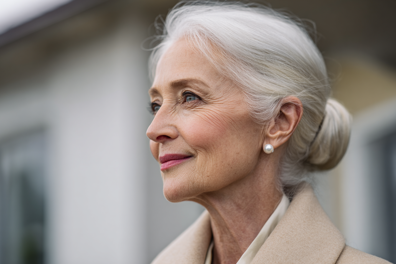 Una mujer mayor | Fuente: Midjourney