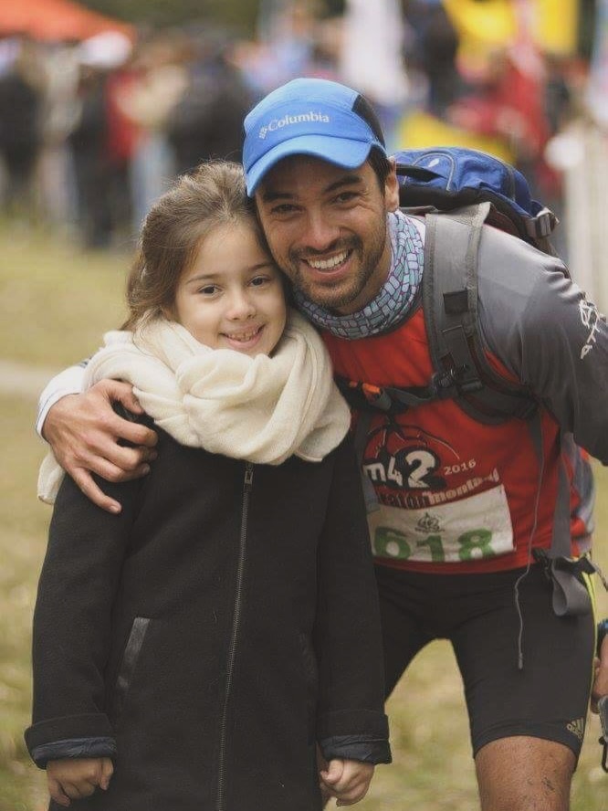 El Chino Leunis con su hija, Delfina | Fuente: Instagram/leandroleunis