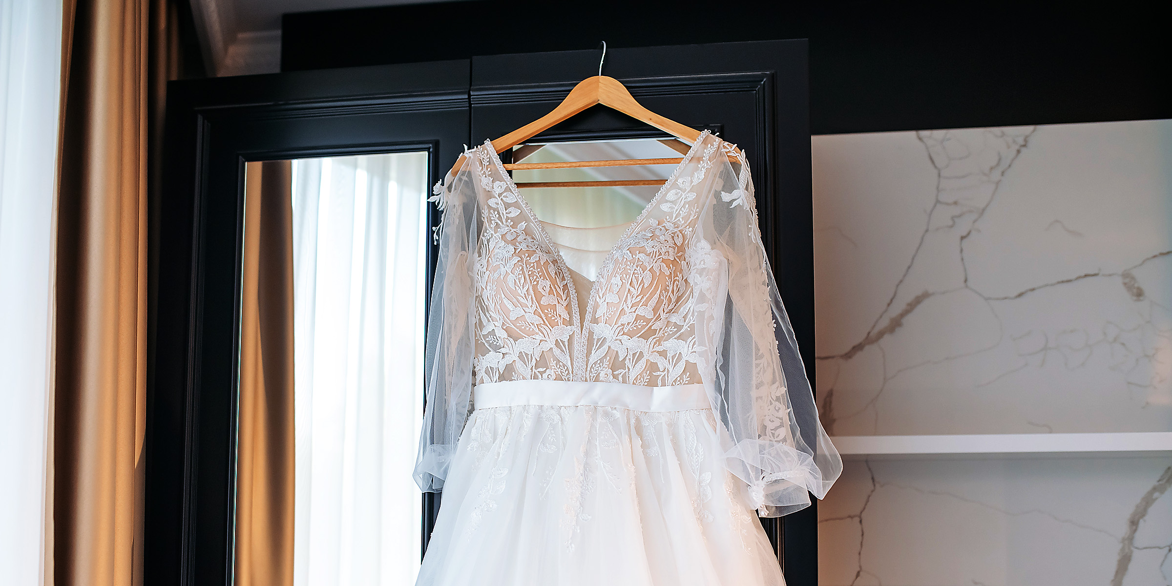 Un vestido de novia | Fuente: Shutterstock